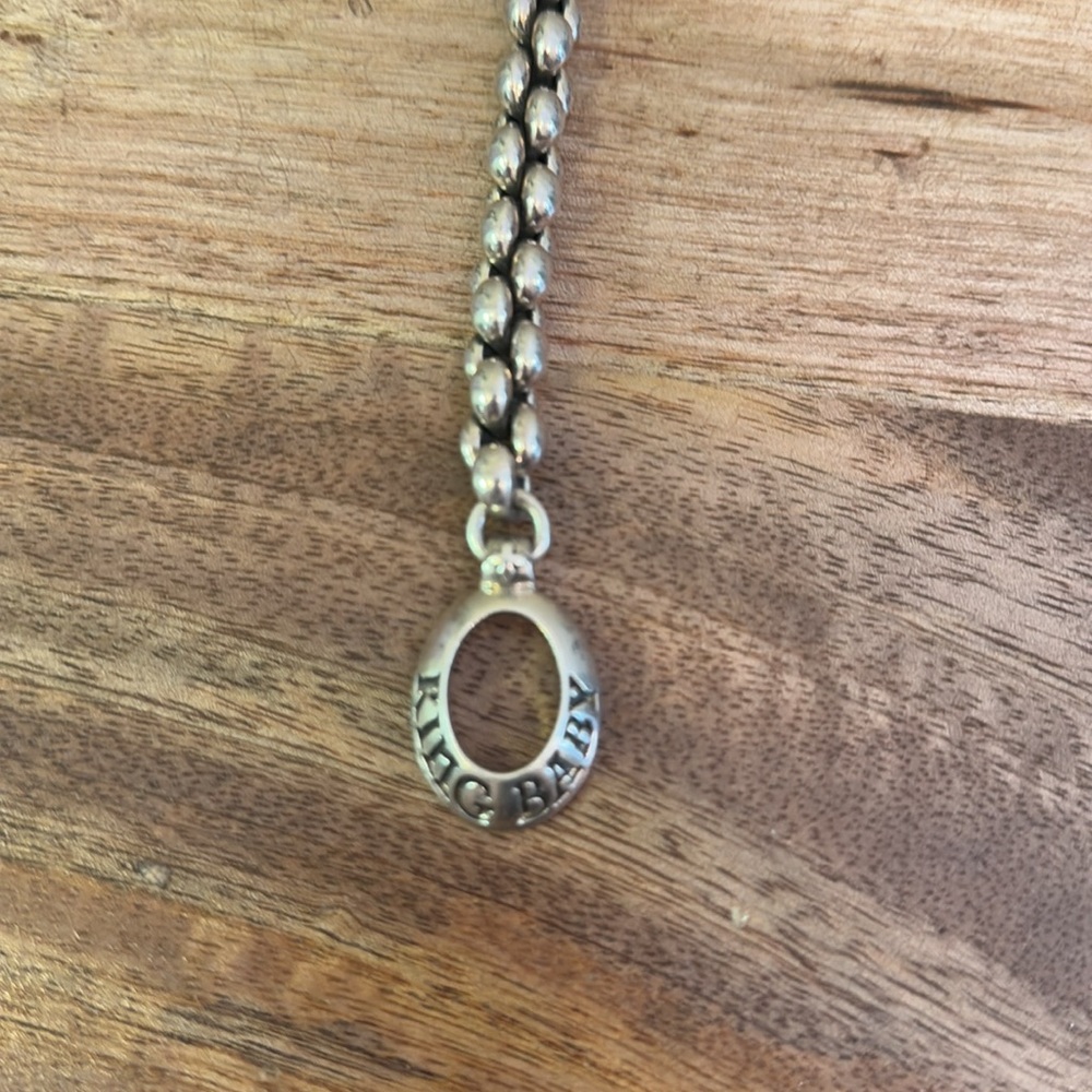 NWT King Baby sterling infinity link - Picture 2 of 5